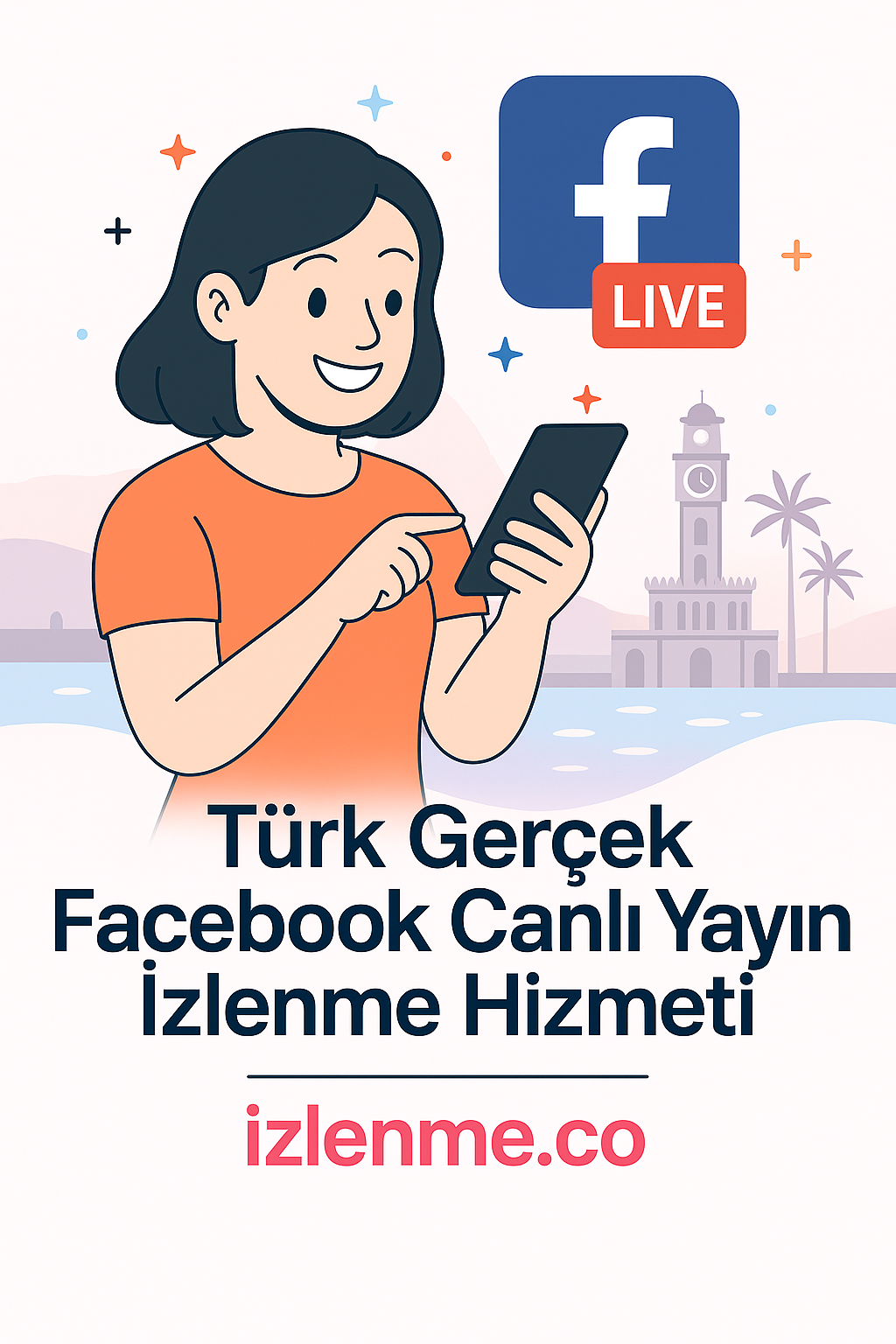 Düşmeyen ve Kalıcı Facebook Canlı Yayın İzlenmeleri