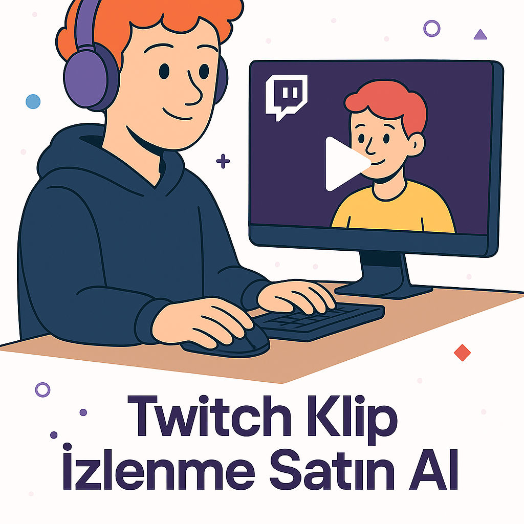 Twitch klip izlenme satin al