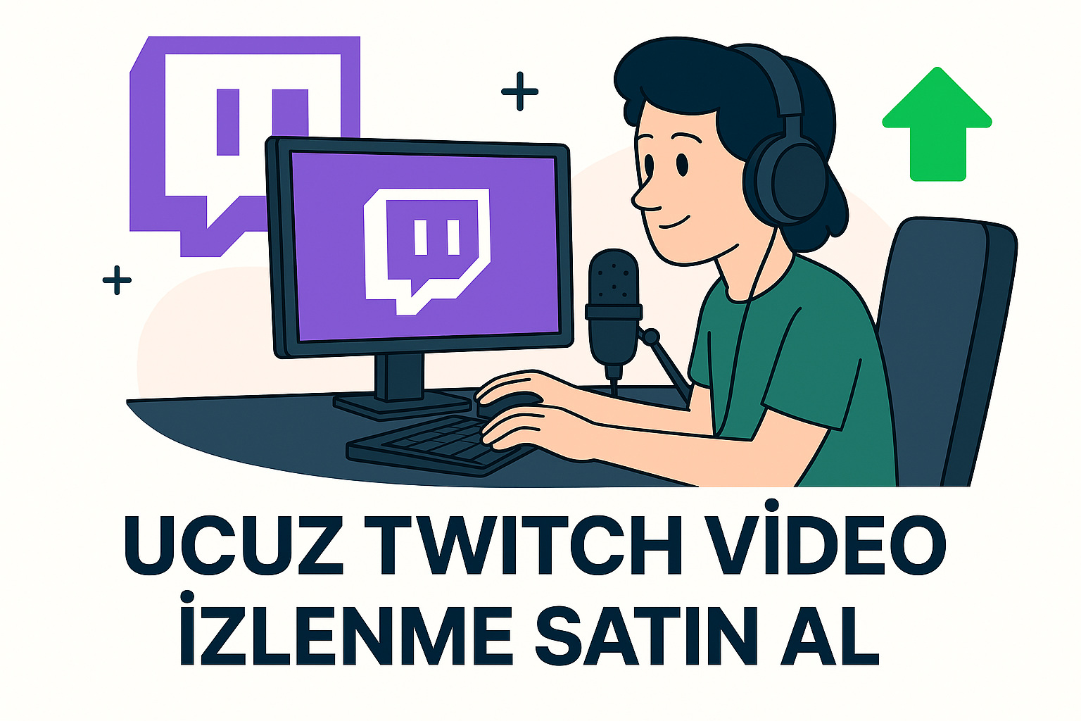 Twitch Video İzlenme satın alma görseli